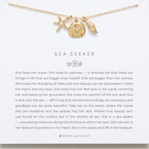 Bryan Anthony’s Sea Seeker Gold Necklace BRAND NEW